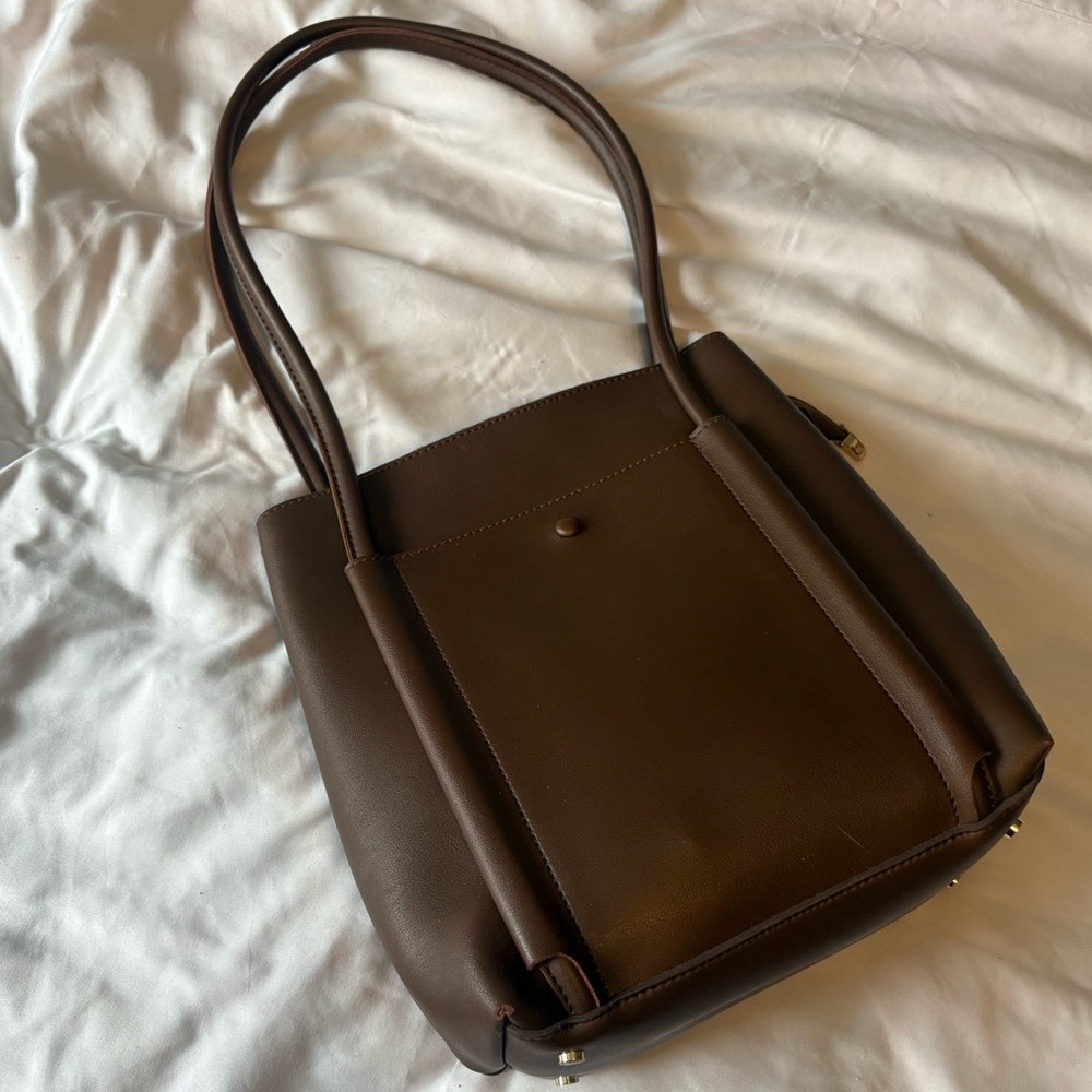 Elegant Brown Hobo Bag
